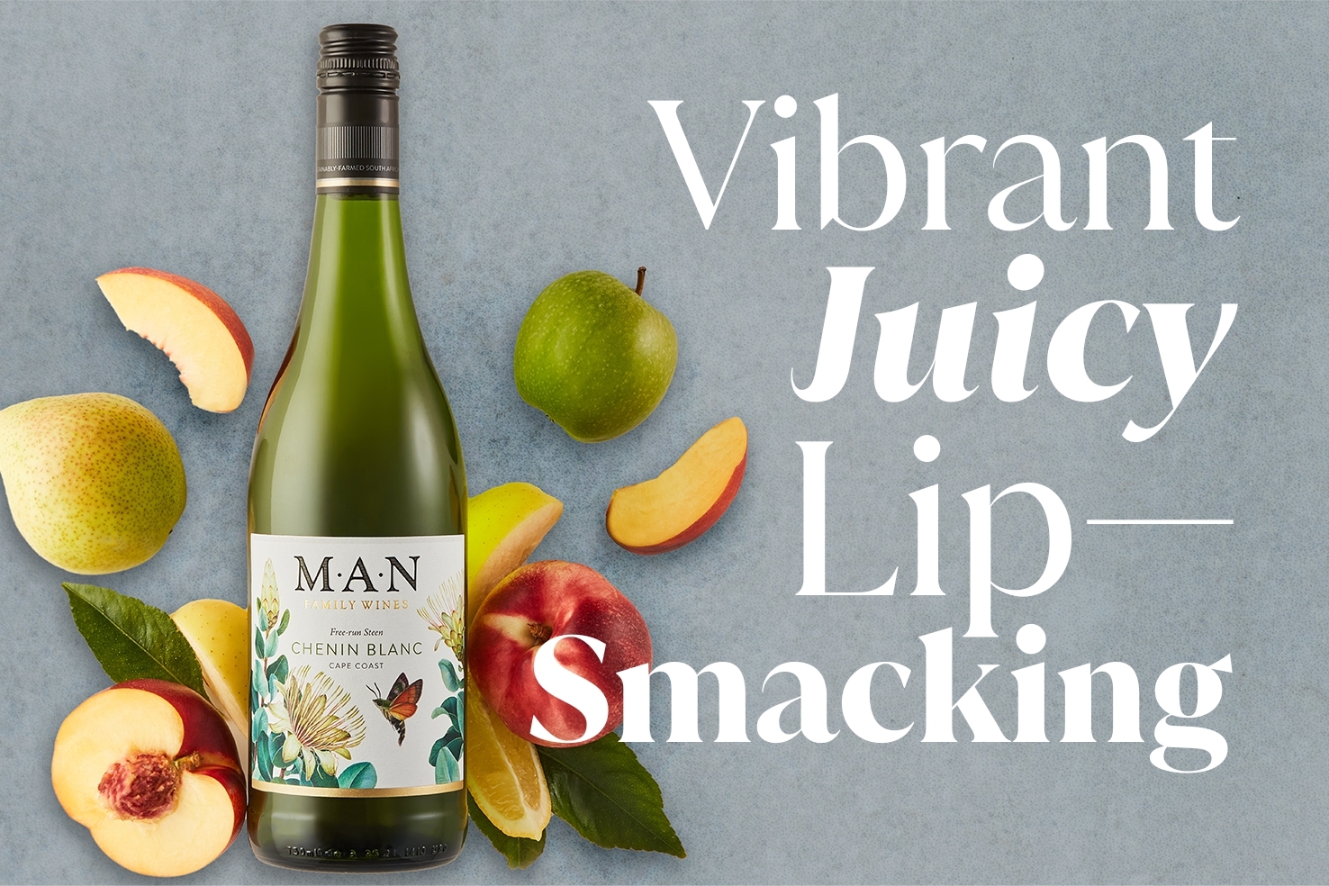 Vibrant, juicy, lip-smacking